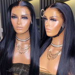 Undetectable Invisible Lace Wig Full Frontal Top Swiss HD Lace Wig | Straight