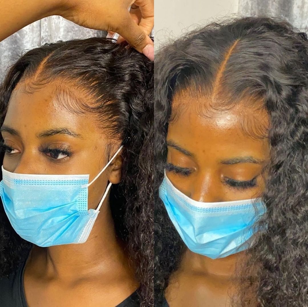 13*6 Skin Melt HD Lace Front Wig Invisible Swiss Lace+ Invisible Knots | Deep Wave